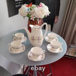 Midwinter Potteries Cherokee Part Coffee Set Excellent Vintage Condition