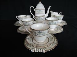 Minton Henley Pattern 21 Piece Coffee Service
