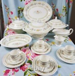 Minton Wildmoor vintage china dinner service tureen platter coffee set gravy