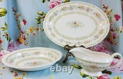 Minton Wildmoor vintage china dinner service tureen platter coffee set gravy