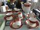 Nagase China Rare Vintage Tea Coffee Set, 6 Cups & Saucers, Milk Jug & Coffee Pot