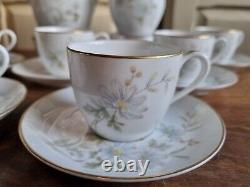 Noritake Set Vintage Japanese Porcelain Coffee Set Babette