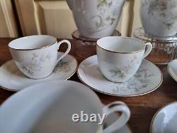 Noritake Set Vintage Japanese Porcelain Coffee Set Babette