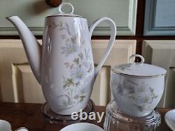 Noritake Set Vintage Japanese Porcelain Coffee Set Babette