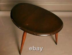 One Ercol Pebble Nest Table from a set of tables, Vintage Ercol coffee table