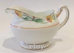 Paragon F1489 Art Deco 27 piece Tea Set Cups Saucers Sides Milk Sugar Sandwich