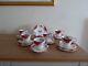 Paragon Rockingham Red Tea/coffee Set 6 Trios