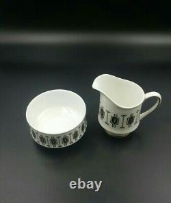 Paragon'Symmetra' Coffee Cups/Saucers/Coffee Pot /Coffee Set for 6-1st