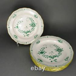 Porcelain MEISSEN Coffee Service Indian Green