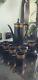 Port Merion Greek Key Coffee Set Susan Williams Ellis Vintage
