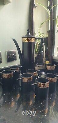Port Merion Greek Key Coffee Set Susan Williams Ellis Vintage