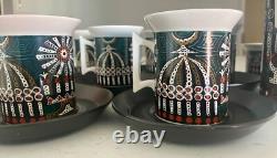 Portmeirion Pottery Magic City Susan Williams Ellis 1960s Vintage Coffee Set