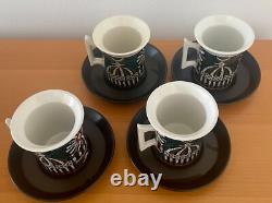 Portmeirion Pottery Magic City Susan Williams Ellis 1960s Vintage Coffee Set