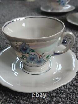 Post-Soviet Russian Porcelain Coffee Set, excellent condition, Farko. Coffee Set