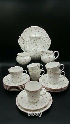 Queens-Rosina China'Fleur' Coffee Set for 6 People