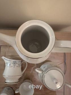 RARE Noritake LEGENDARY'String of Pearls' Coffee Set TRIO -No. 3480 -Vintage