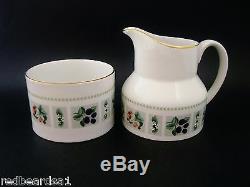 ROYAL DOULTON TAPESTRY COFFEE SET for 8 Vintage English China Retro c1960s