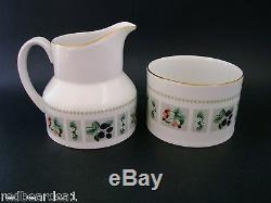 ROYAL DOULTON TAPESTRY COFFEE SET for 8 Vintage English China Retro c1960s