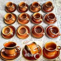 Rare 24 Piece Irish Fine Earthenware Celtic Ennis (Kilrush Pottery) Coffee Set