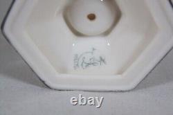 Rare! Antique Lenox China Belleek Silver Overlay Coffee Pot Cream & Sugar Set