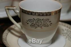 Rare Vintage (1920) Fine China Chikaramachi Complete Set For 6 Persons Sku15087