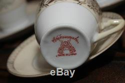 Rare Vintage (1920) Fine China Chikaramachi Complete Set For 6 Persons Sku15087