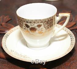 Rare Vintage (1920) Fine China Chikaramachi Complete Set For 6 Persons Sku15087