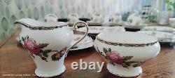 Rare Vintage 36 Piece Aynsley Tea/coffe Set Rose Cabbage 6183. Pretty. Excellent
