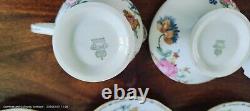 Rare Vintage 36 Piece Aynsley Tea/coffe Set Rose Cabbage 6183. Pretty. Excellent
