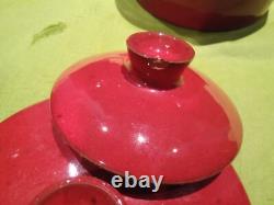 Rare Vintage CHARLES VOLTZ VALLAURIS French Art Pottery PART COFFEE SET VGC