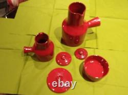 Rare Vintage CHARLES VOLTZ VALLAURIS French Art Pottery PART COFFEE SET VGC