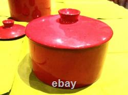 Rare Vintage CHARLES VOLTZ VALLAURIS French Art Pottery PART COFFEE SET VGC