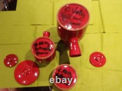Rare Vintage CHARLES VOLTZ VALLAURIS French Art Pottery PART COFFEE SET VGC