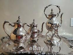 Rare, Vintage F. B. Rogers Silver Company 4 pieces tea / coffee set