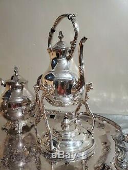 Rare, Vintage F. B. Rogers Silver Company 4 pieces tea / coffee set