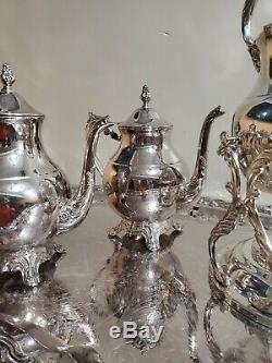 Rare, Vintage F. B. Rogers Silver Company 4 pieces tea / coffee set