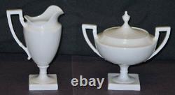 Rare! Vintage Lenox China Colonial Coffee Pot Creamer & Sugar Set Mint