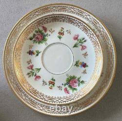 Rare Vintage Limoges Delvaux Paris France 23-Piece Porcelain Tea / Coffee Set