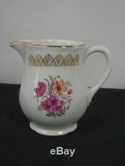 Rare stunning vintage French porcelain 27 piece tea set / coffee set