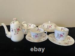 Rear Vintage 1930s Crown Staffordshire China Breakfast Set