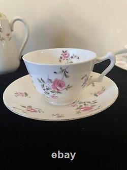 Rear Vintage 1930s Crown Staffordshire China Breakfast Set