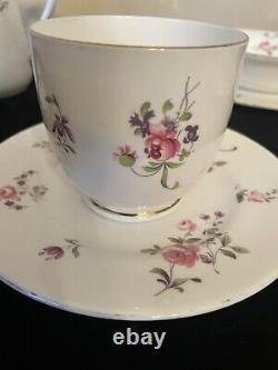 Rear Vintage 1930s Crown Staffordshire China Breakfast Set