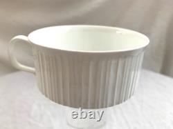 Rosenthal Coffee Cup Saucer x4 Sets Studio Tapio Wirkkala Black + White Vintage