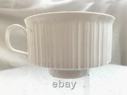 Rosenthal Coffee Cup Saucer x4 Sets Studio Tapio Wirkkala Black + White Vintage