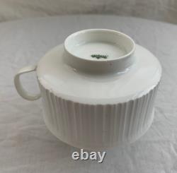 Rosenthal Coffee Cup Saucer x4 Sets Studio Tapio Wirkkala Black + White Vintage