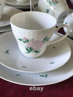 Rosenthal STUDIO LINE ROMANCE Pink Rose Porcelain Coffee Tea Set 6 by