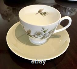 Royal Adderley Arcadia Pattern Fine Bone China Coffee Set &Side Plates 31 Pieces