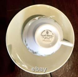 Royal Adderley Arcadia Pattern Fine Bone China Coffee Set &Side Plates 31 Pieces
