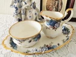 Royal Albert Moonlight Rose Vintage Tea Set, Coffee set Bone China Porcelain Engl