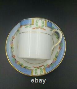 Royal Albert'Orient' Demitasse Coffee Cups with Coffee Pot-15 Piece Set